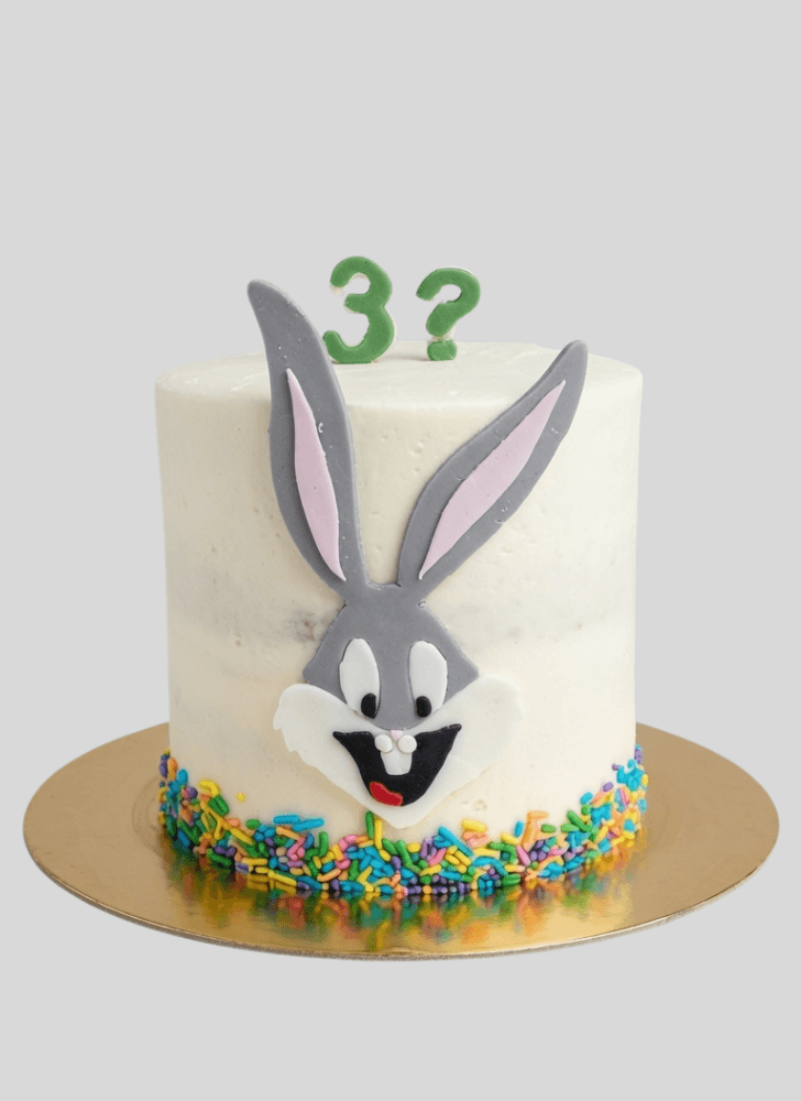 Dazzling Bugs Bunny Cake