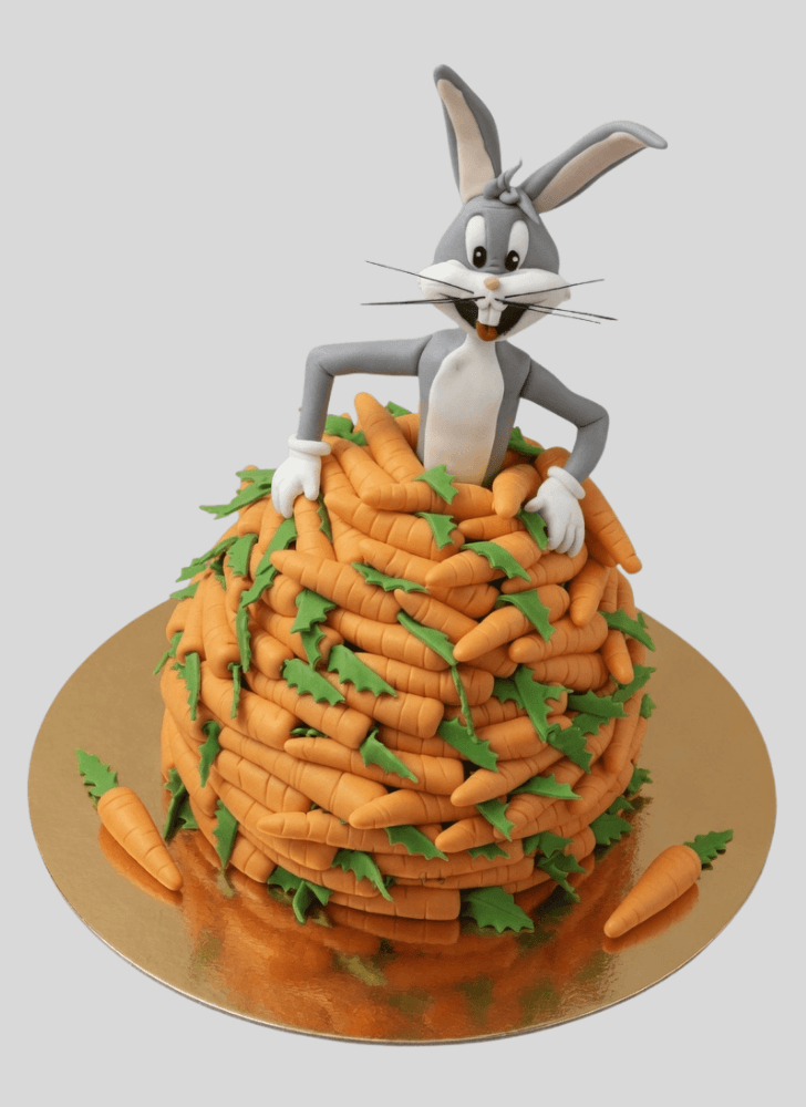 Elegant Bugs Bunny Cake