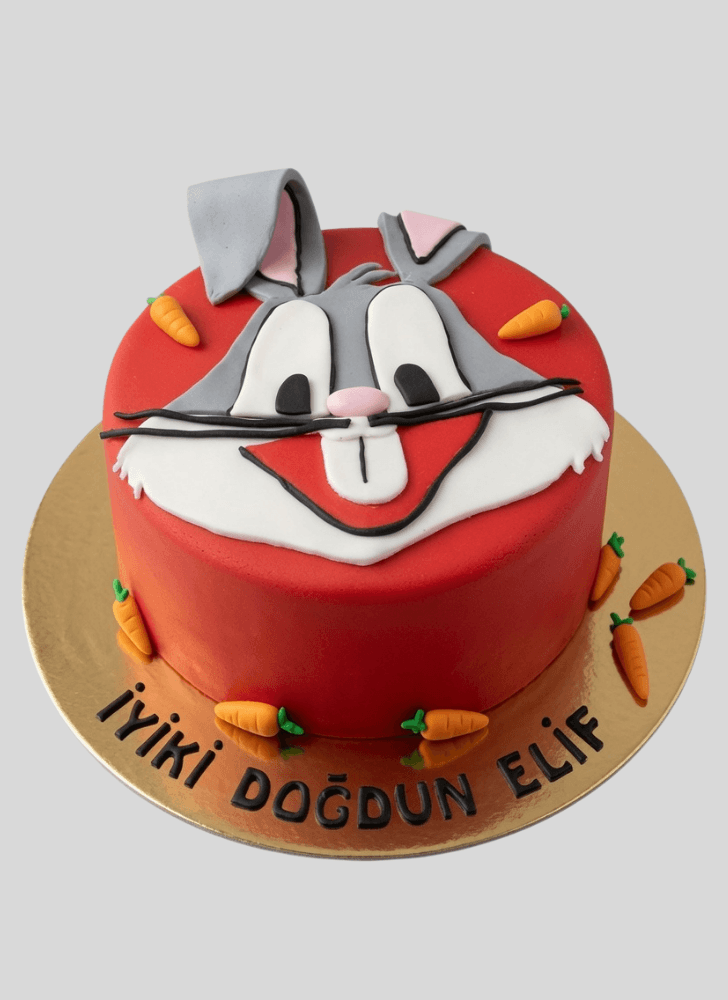 Exquisite Bugs Bunny Cake