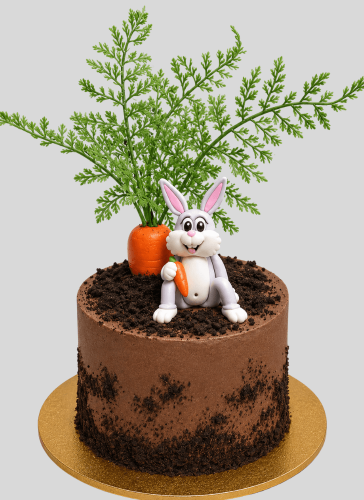 Graceful Bugs Bunny Cake