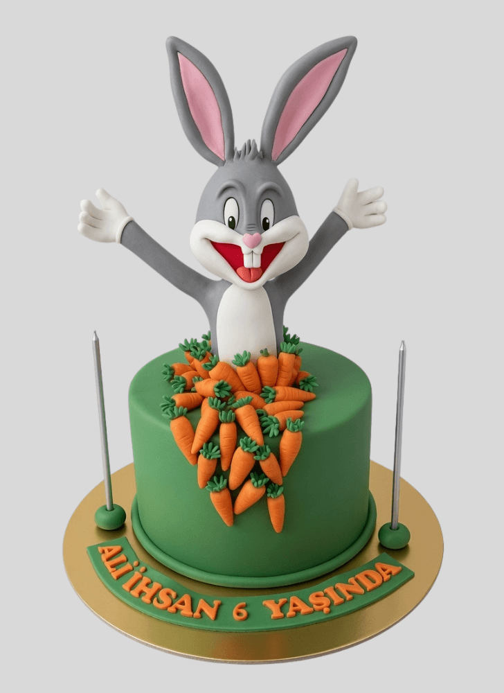 Marvelous Bugs Bunny Cake