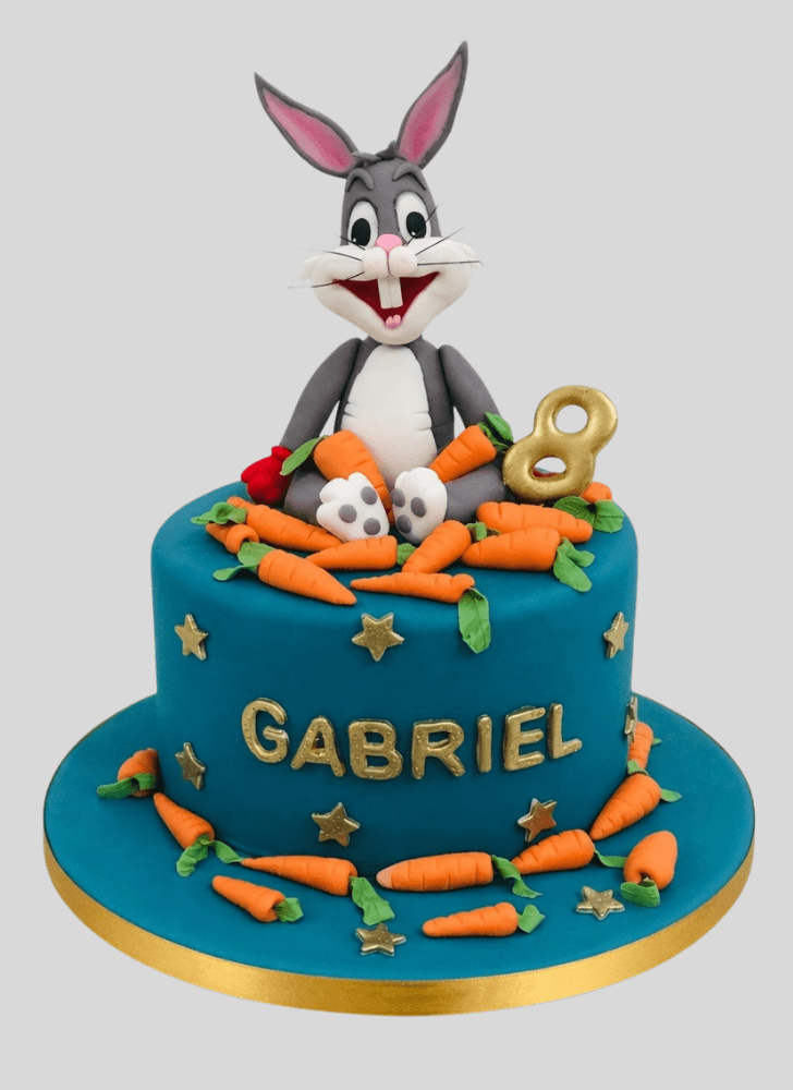 Mesmeric Bugs Bunny Cake