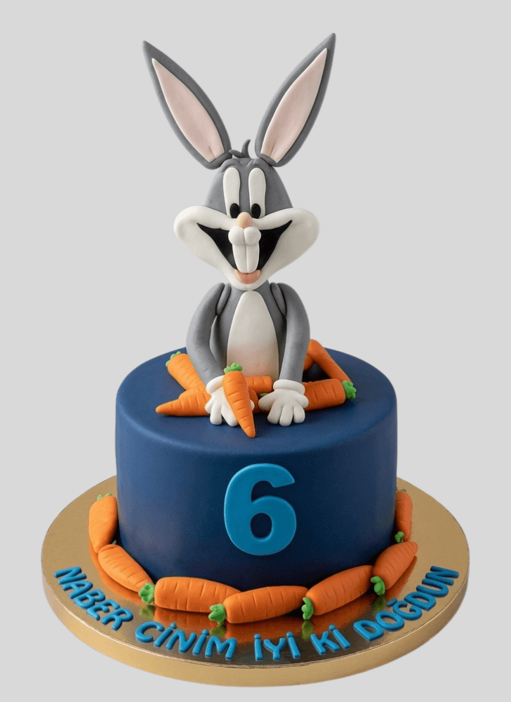 Resplendent Bugs Bunny Cake