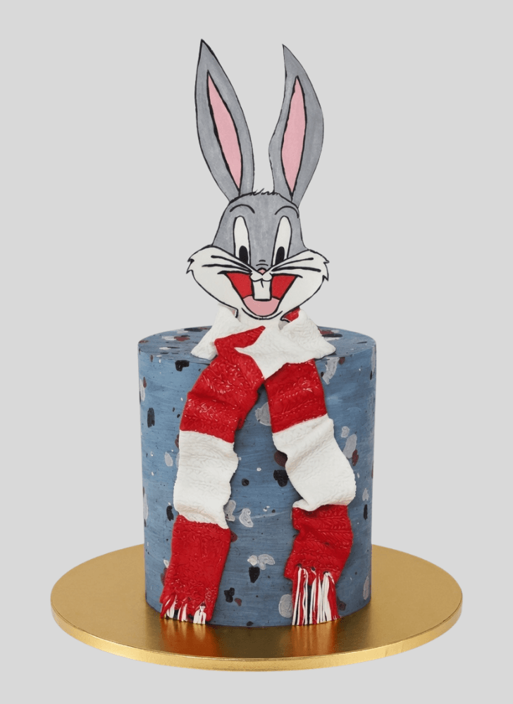 Shapely Bugs Bunny Cake