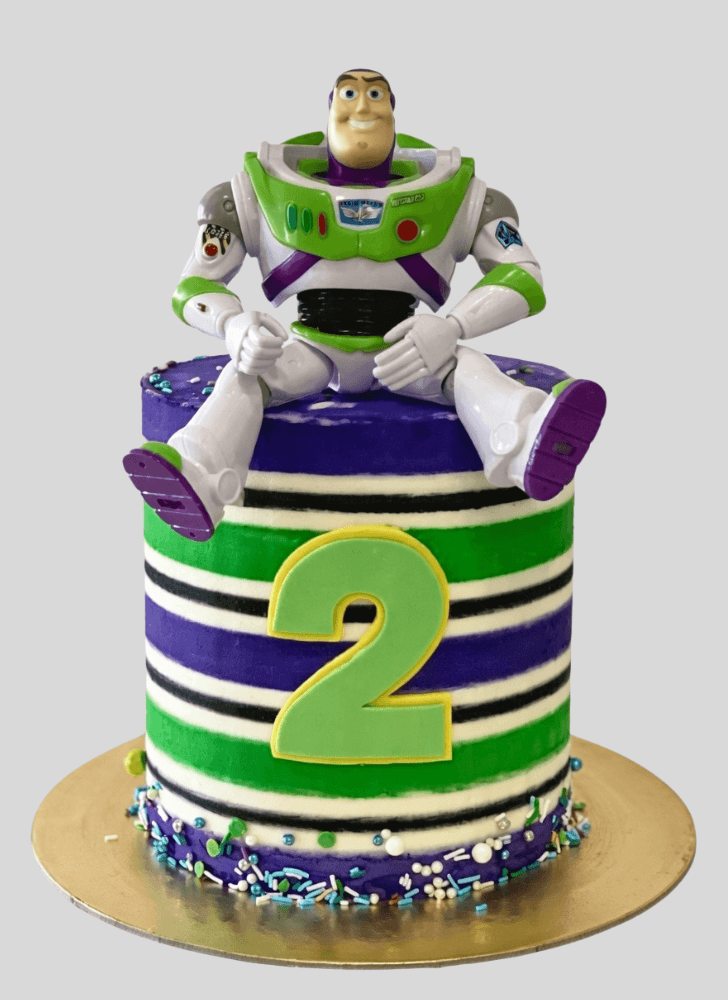 Angelic Buzz Lightyear Cake