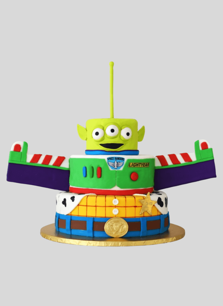 Captivating Buzz Lightyear Cake