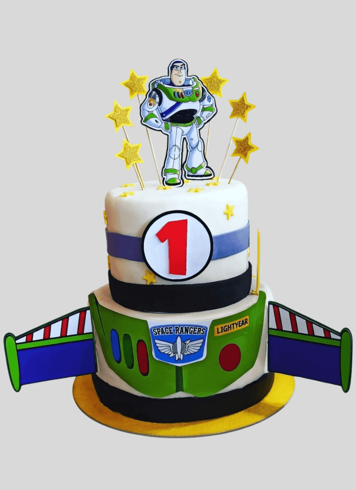 Classy Buzz Lightyear Cake