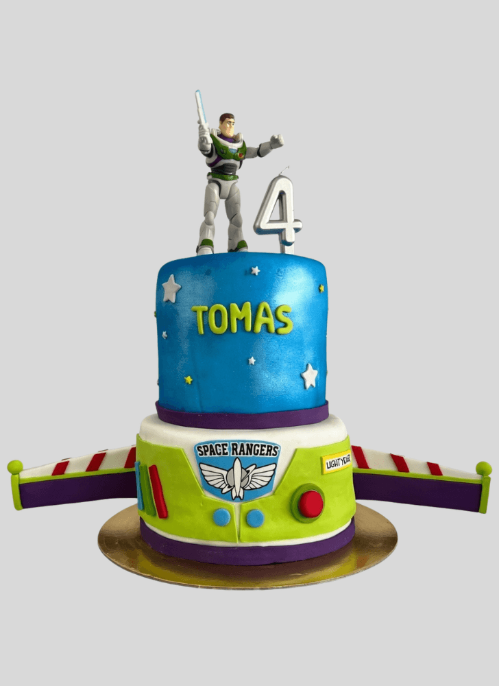 Delightful Buzz Lightyear Cake