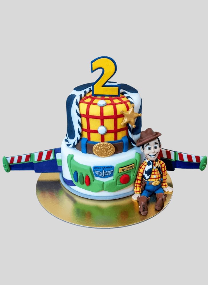 Elegant Buzz Lightyear Cake