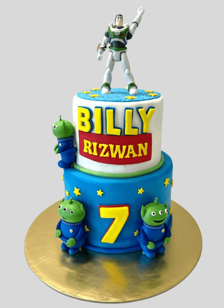 Exquisite Buzz Lightyear Cake