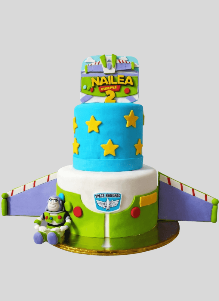 Refined Buzz Lightyear Cake