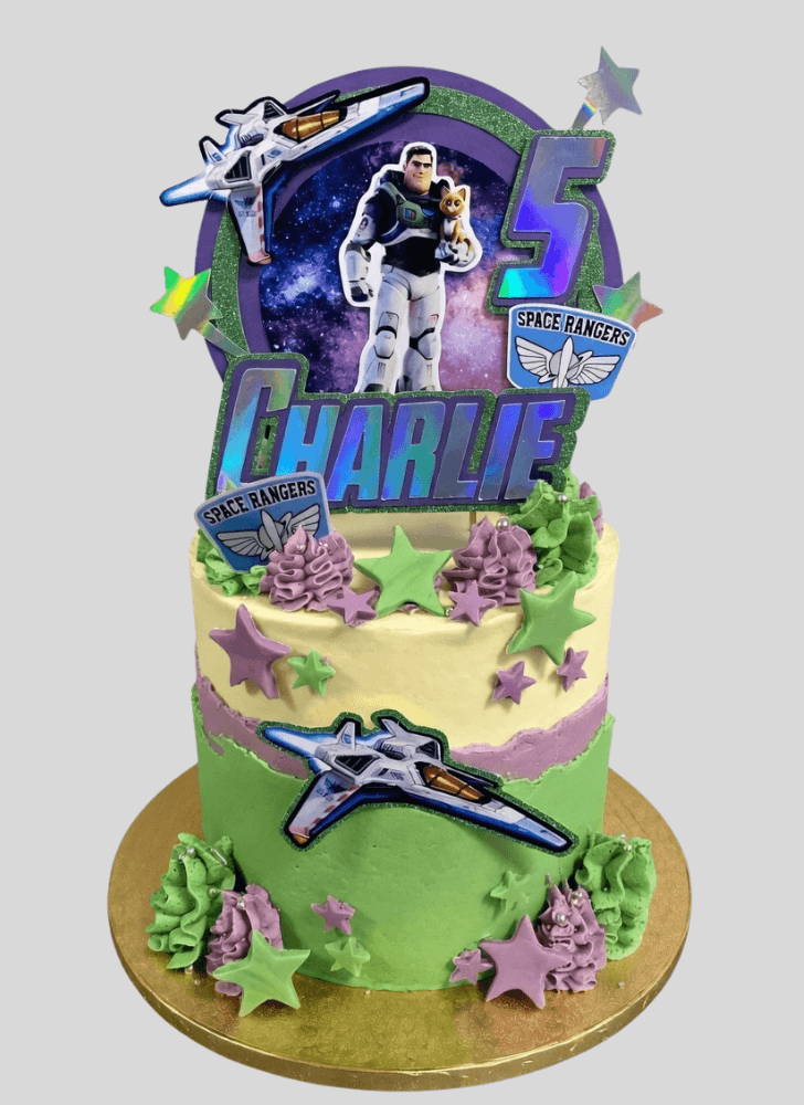 Resplendent Buzz Lightyear Cake