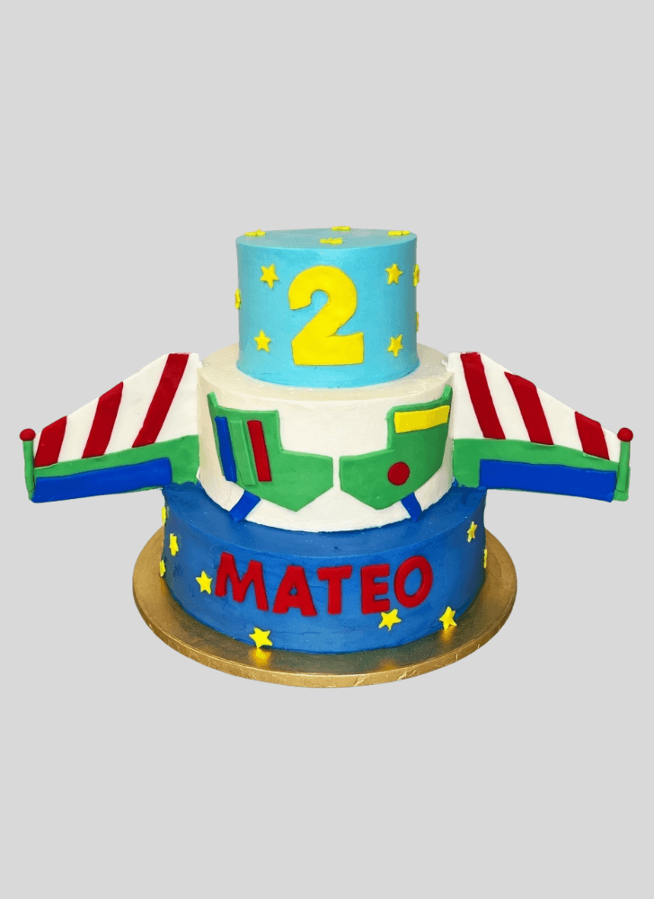 Slightly Buzz Lightyear Cake