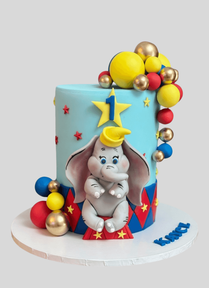 Angelic Dumbo Cake