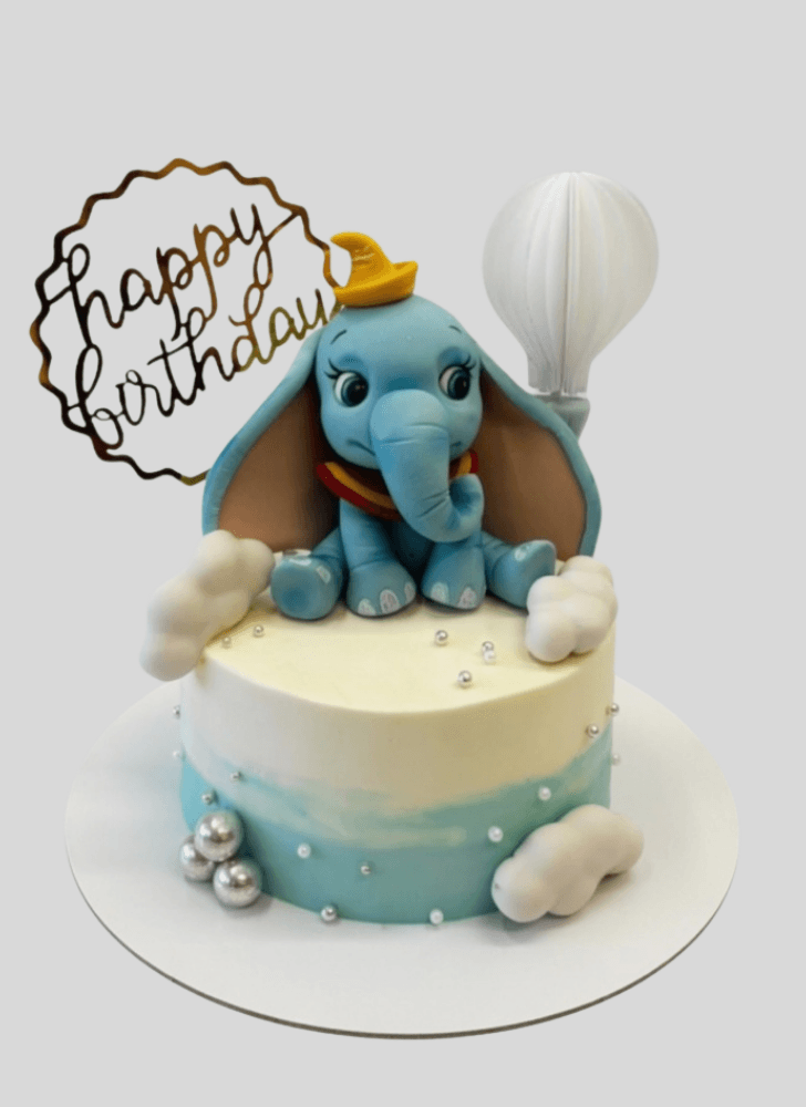 Charming Dumbo Cake