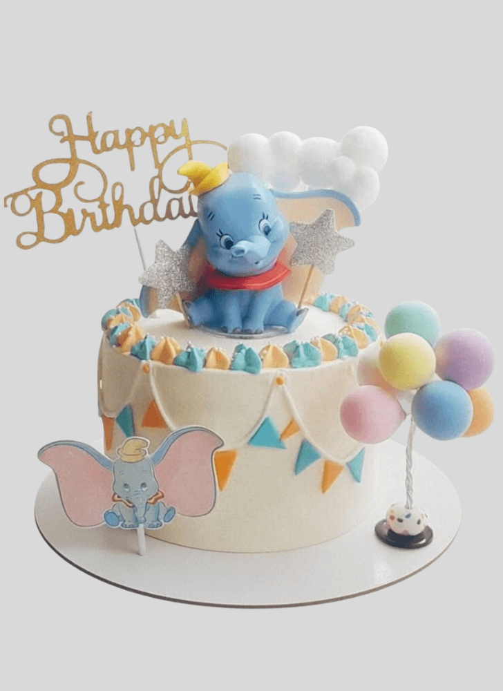 Delicate Dumbo Cake