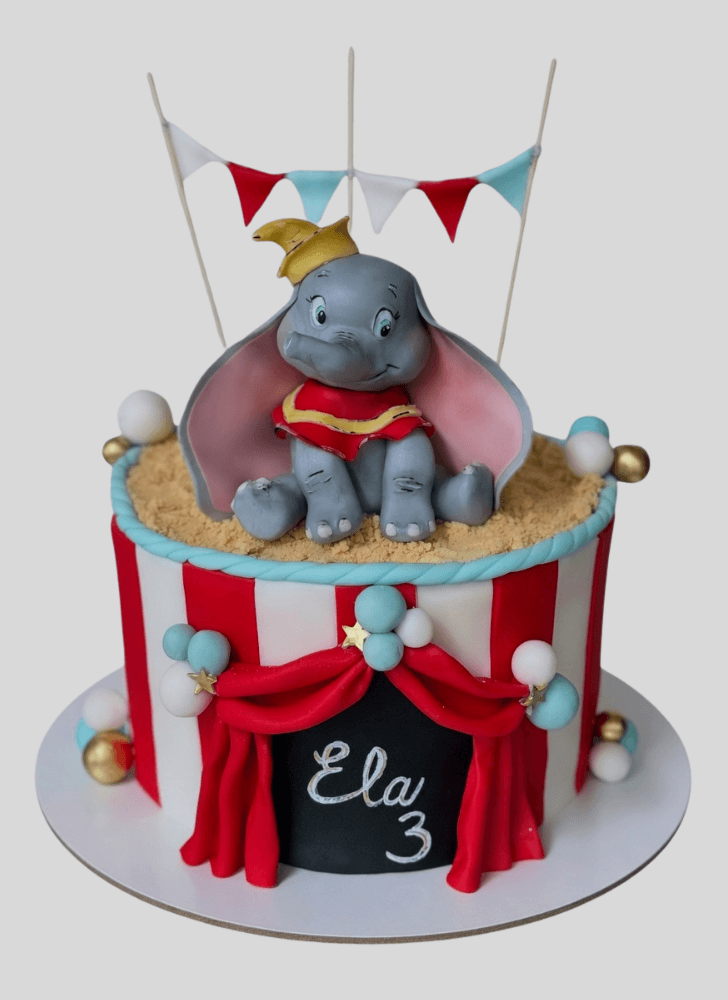 Enthralling Dumbo Cake