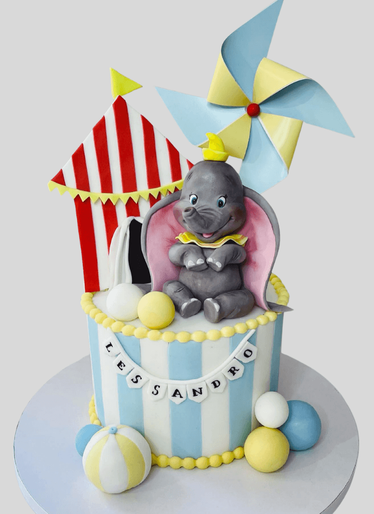 Radiant Dumbo Cake