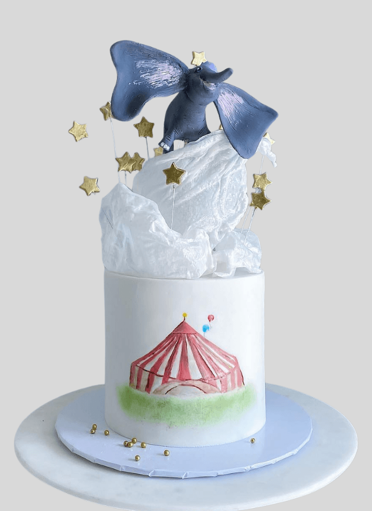 Wonderful Dumbo Cake Design