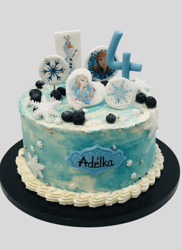 Alluring Disneys Elsa Cake