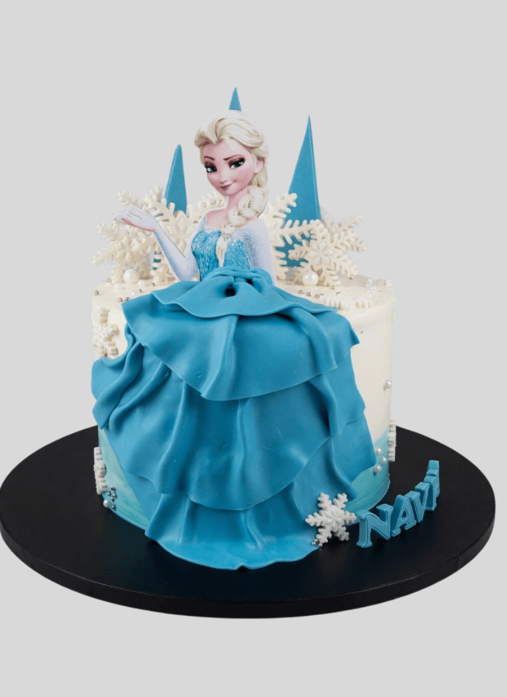 Delightful Disneys Elsa Cake