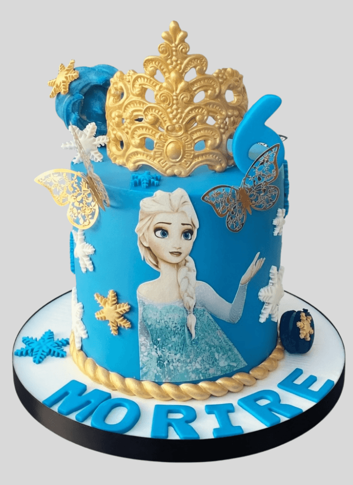 Excellent Disneys Elsa Cake