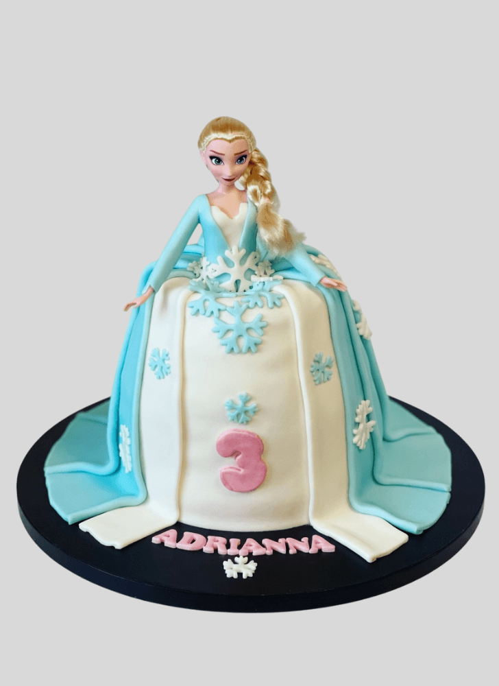Fetching Disneys Elsa Cake