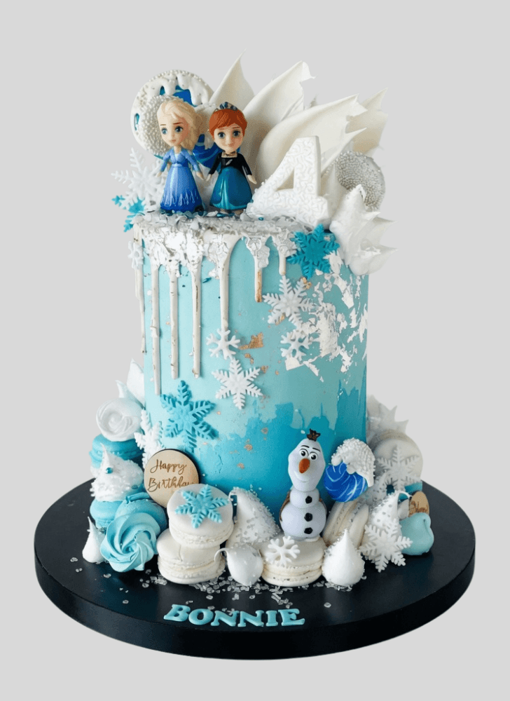 Pleasing Disneys Elsa Cake