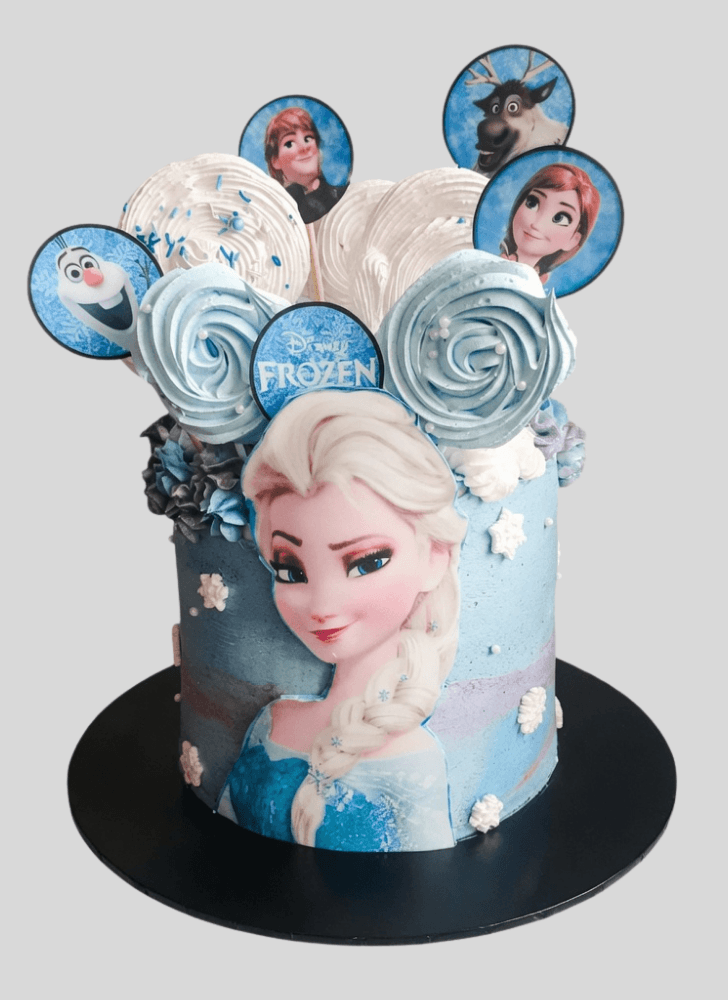 Ravishing Disneys Elsa Cake