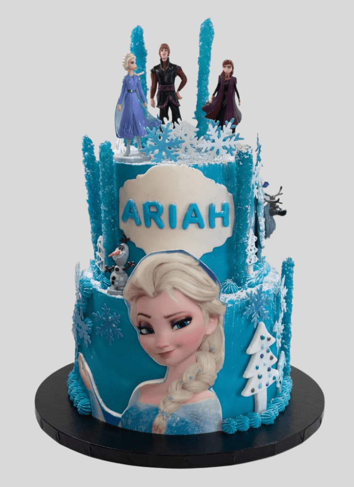 Shapely Disneys Elsa Cake
