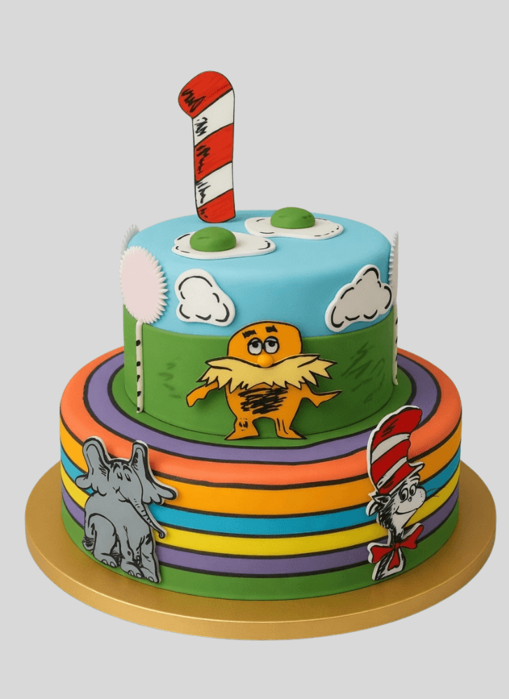 Admirable Horton Hears a Who Cake Design