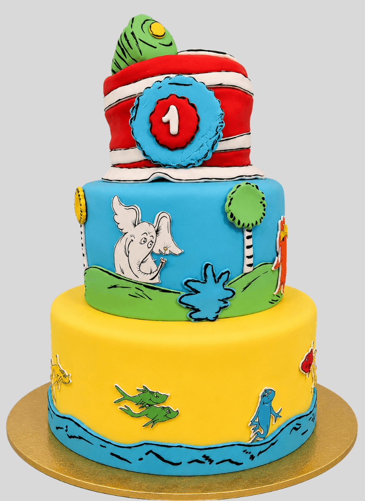 Beauteous Horton Hears a Who Cake