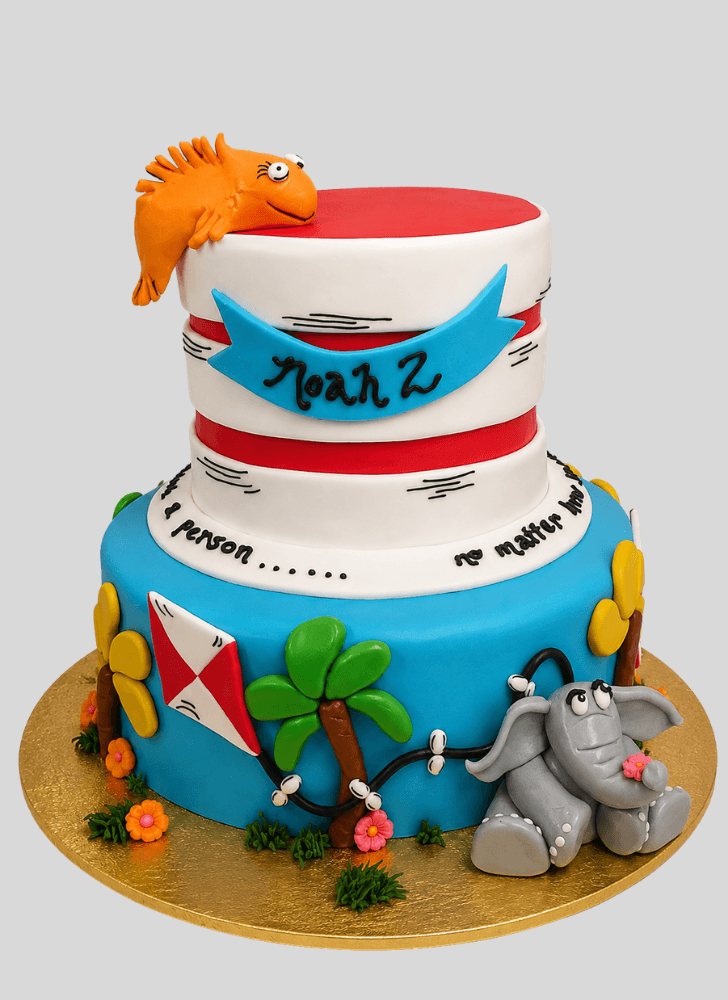 Captivating Horton Hears a Who Cake