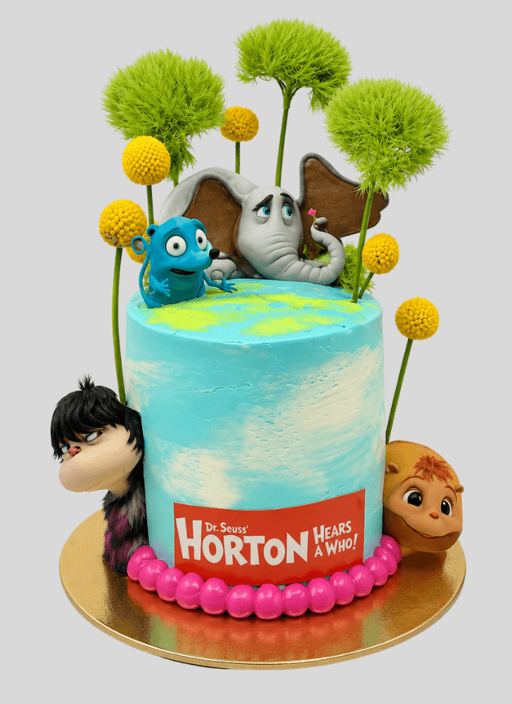 Comely Horton Hears a Who Cake