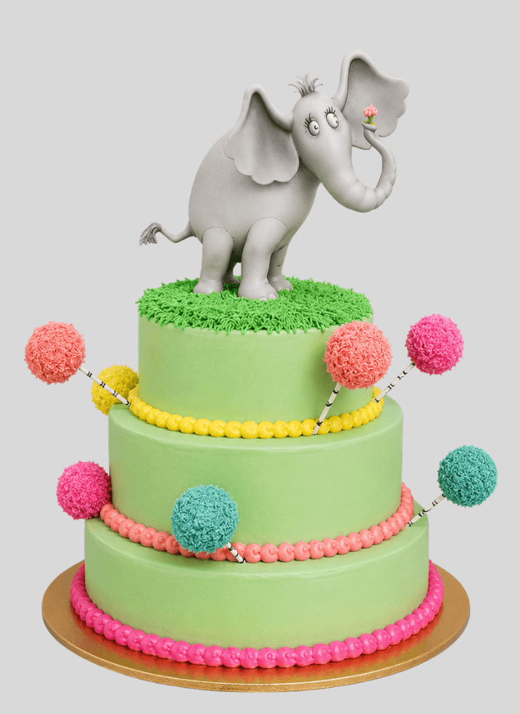Delicate Horton Hears a Who Cake