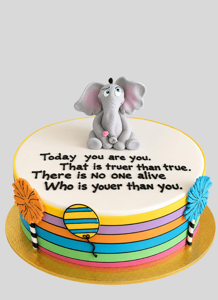 Fine Horton Hears a Who Cake