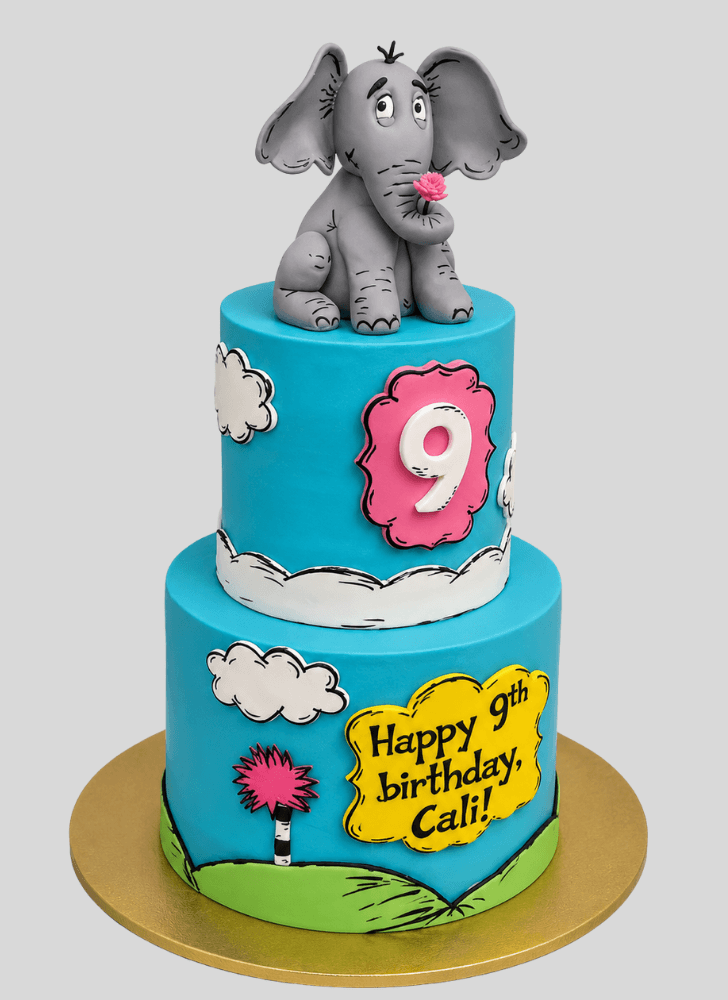Good Looking Horton Hears a Who Cake