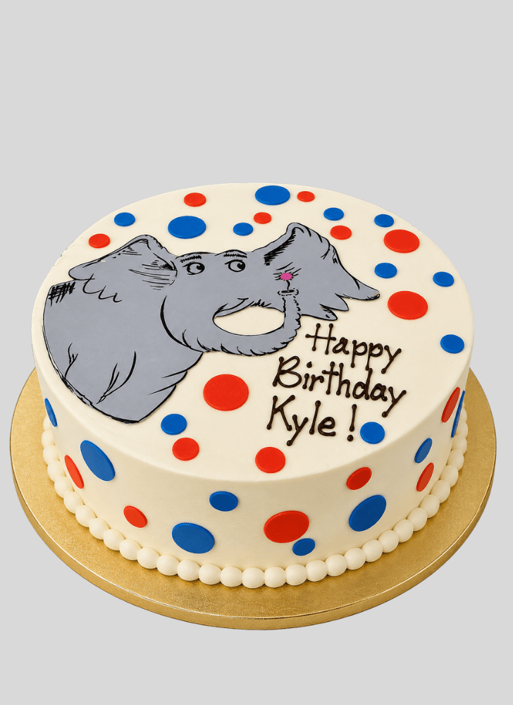 Gorgeous Horton Hears a Who Cake