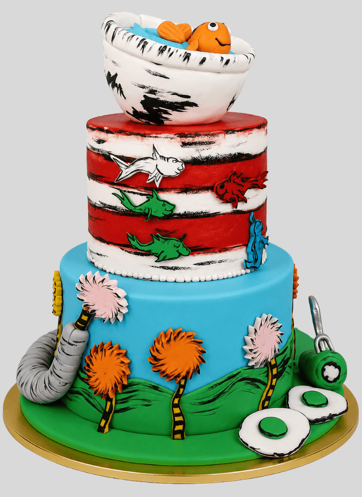 Handsome Horton Hears a Who Cake