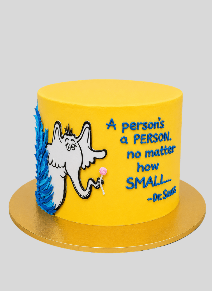 Lovely Horton Hears a Who Cake Design