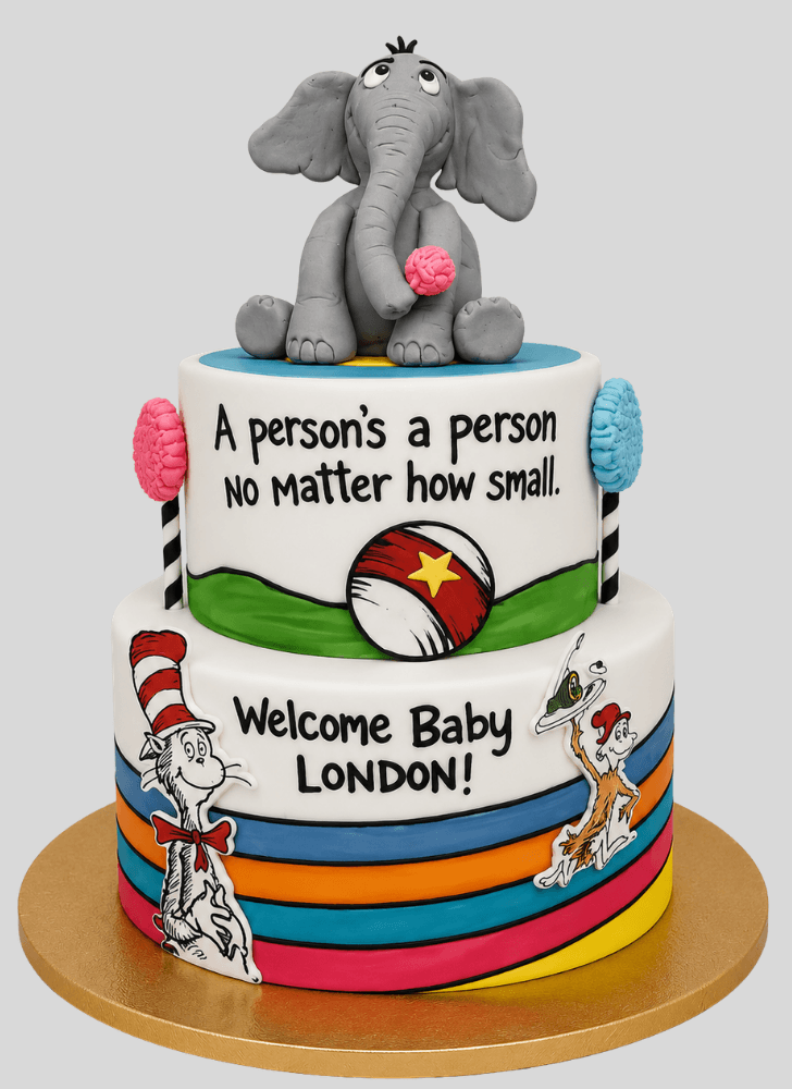Magnificent Horton Hears a Who Cake