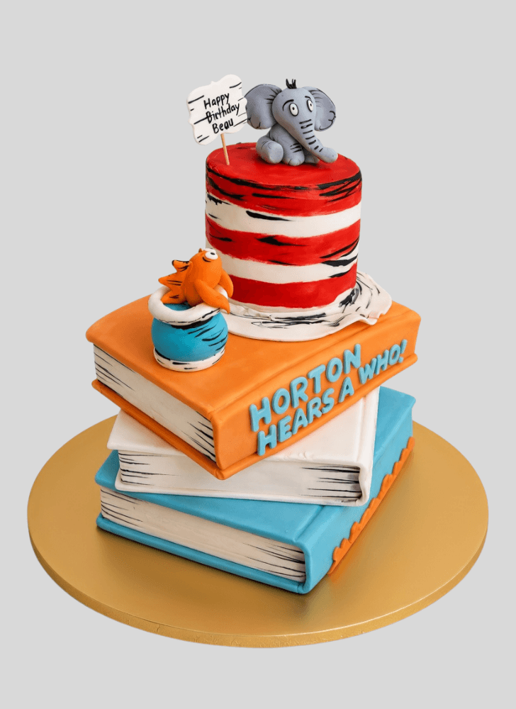 Radiant Horton Hears a Who Cake