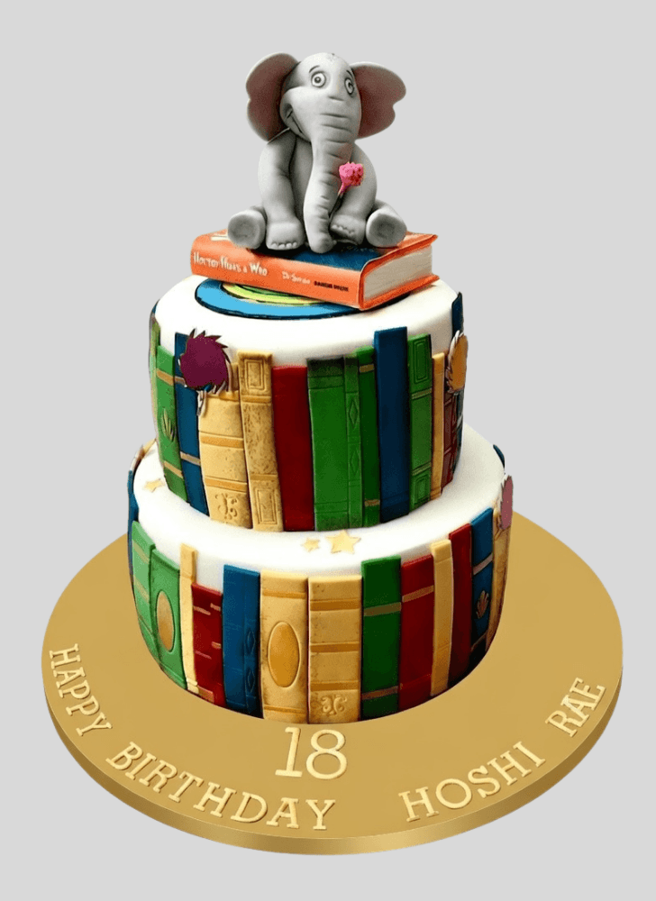 Refined Horton Hears a Who Cake