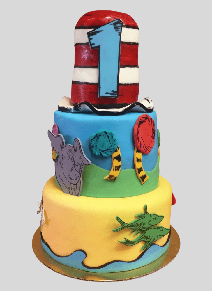 Shapely Horton Hears a Who Cake
