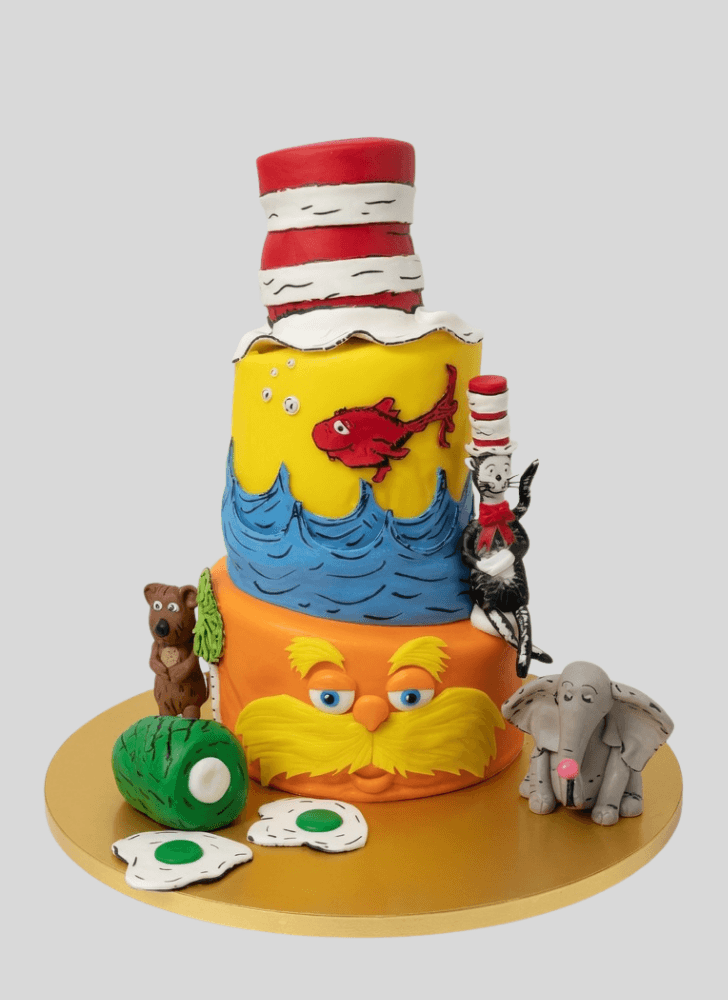 Slightly Horton Hears a Who Cake