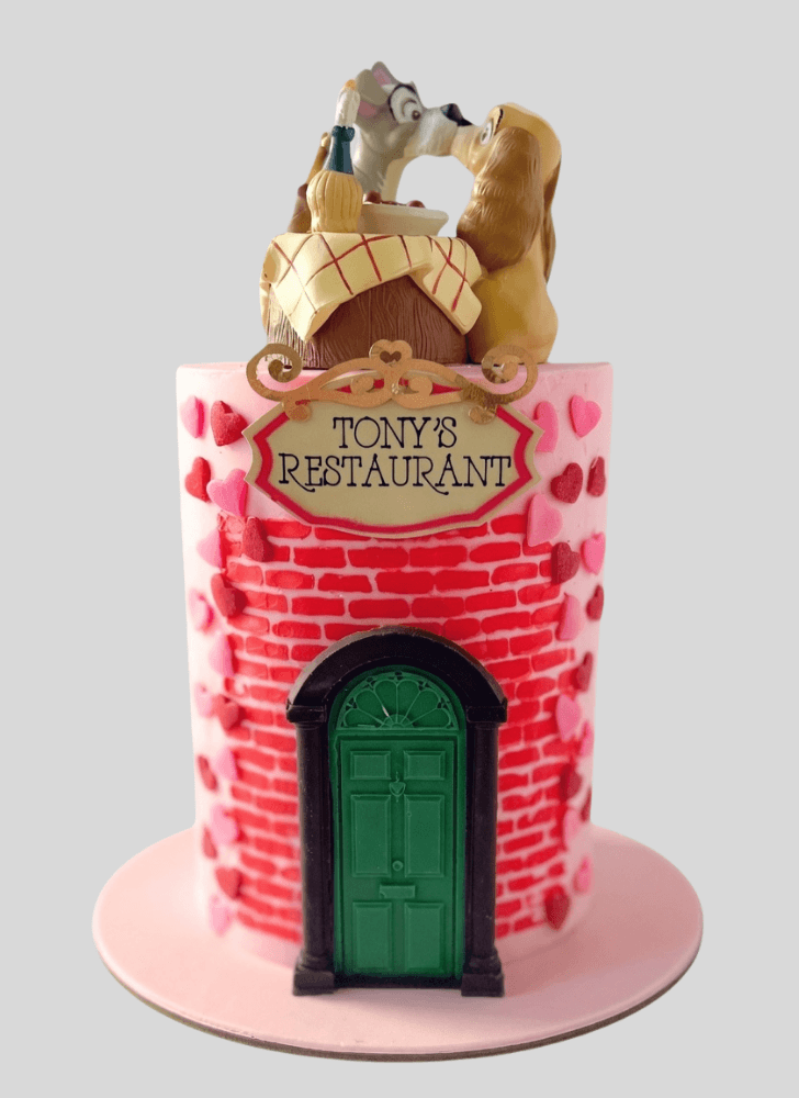 Dazzling Lady and the Tramp Cake