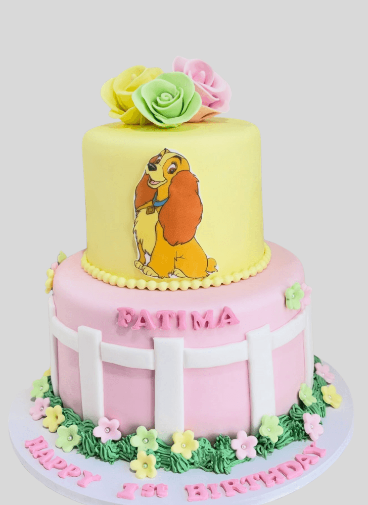 Grand Lady and the Tramp Cake