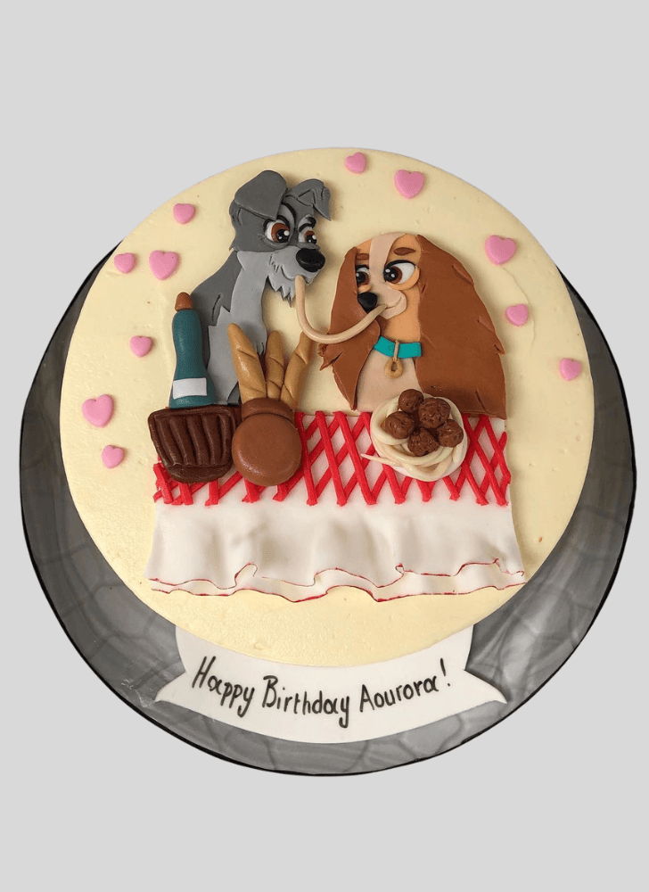 Handsome Lady and the Tramp Cake