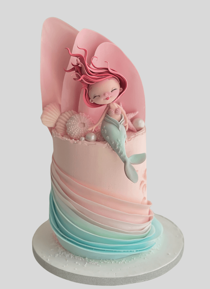 Admirable Mermaid Cake Design