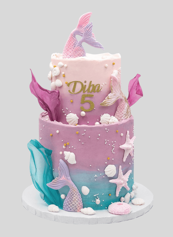 Charming Mermaid Cake